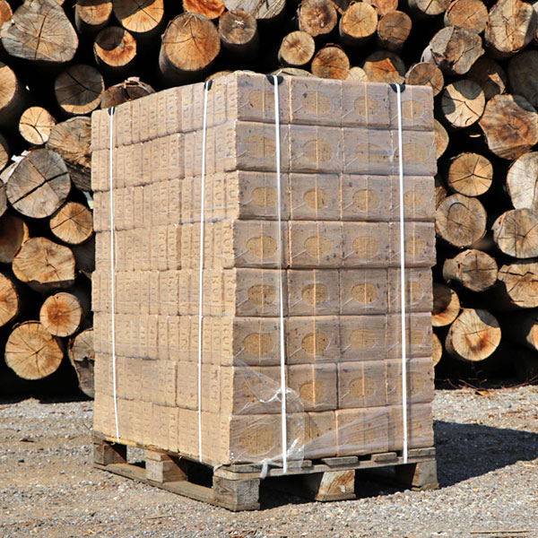 RUF Holzbriketts 960 kg Palette – 96 x 10 kg – DIN EN ISO 17225-3 – „Unser Sparfuchs“ RUF Holzbriketts 960 kg Palette – 96 x 10 kg – DIN EN ISO 17225-3 – „Unser Sparfuchs“