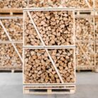 Palette Kammergetrocknetes gespalten Buchen Brennholz 25 cm