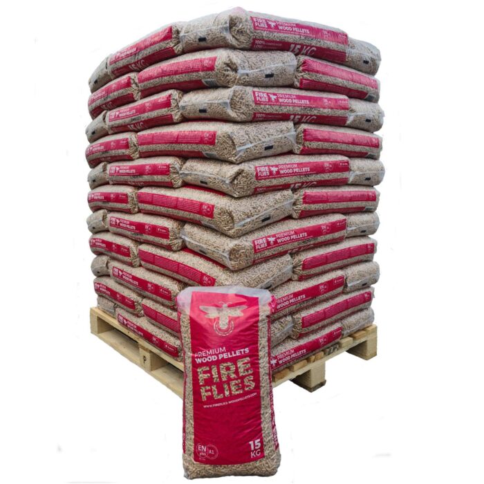 FIREFLIES Holzpellets 6 mm – 65×15 kg (975 kg) – Deutschland FIREFLIES Holzpellets 6 mm – 65×15 kg (975 kg) – Deutschland