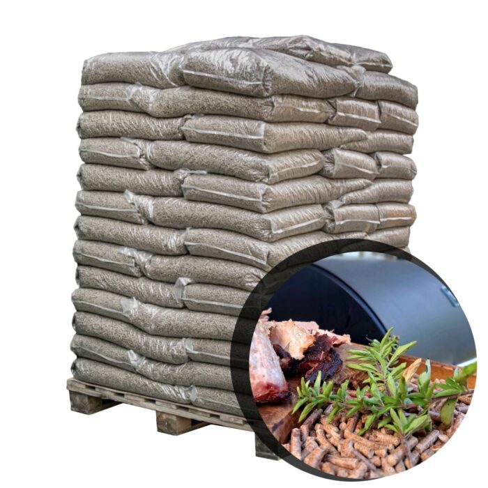 Holzpellets Mix 6 mm – Buche + Eiche – 64 × 15 kg (960 kg) Holzpellets Mix 6 mm – Buche + Eiche – 64 × 15 kg (960 kg)